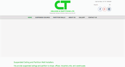 Desktop Screenshot of ctceilings.co.uk